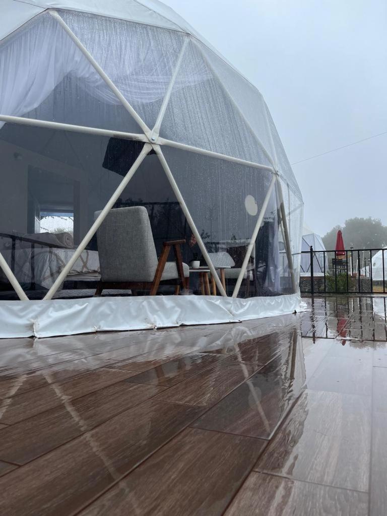 El Gato Glamping Con Vista Al Valle Huasca de Ocampo Exteriör bild